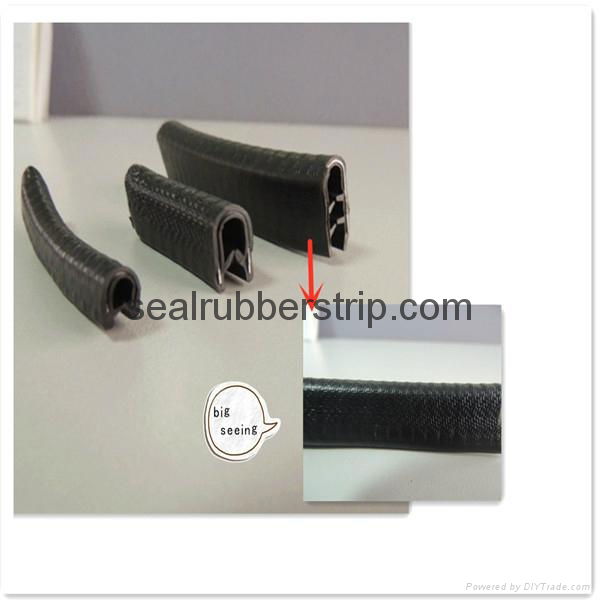 rubber edge trim seal pvc window edging u door corner metal plastic wood 2