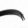 Door Shower Screen Rubber Seal Strip Gasket Self Adhesive Car Windshield Windscr