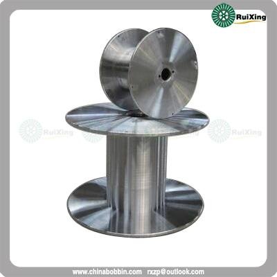 Flat-plate type steel reel for high speed machine Reel with solid flanges, turne 2