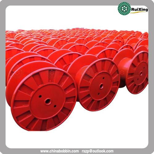 Metal cable puller wire drum bobbin custom mild steel wire spool cable steel wir 5