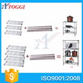 4 tier folding household chrome wire shelf 3