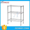 4 tier folding household chrome wire shelf 4