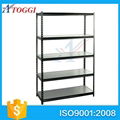 light duty steel slotted angle storage shelf racks