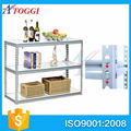 light duty steel slotted angle storage shelf racks 2