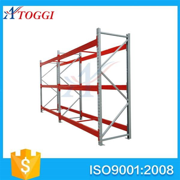 Medium duty warehouse storage steel shelving