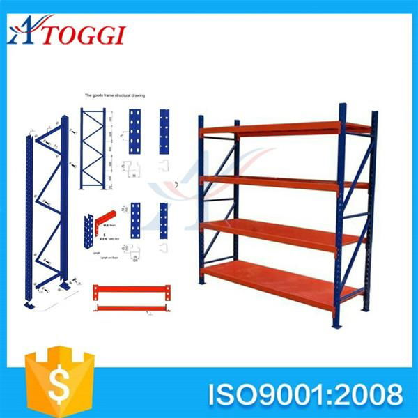 powder coating heavy duty warehouse mobile pallet shelf  rack 5