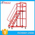 Collapsible steel  platform step ladder shelf 3