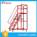 collapsible steel platform step ladder