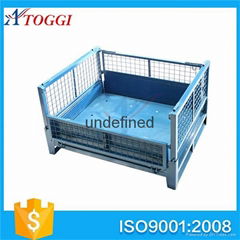 foldable rolling metal stroage cage