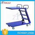 lightweight folding steel wide step ladder 3