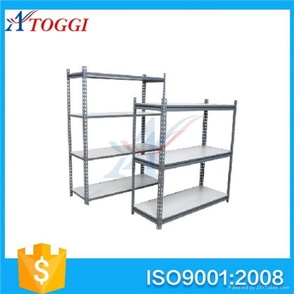 foldable angle iron rack shelving for display 2