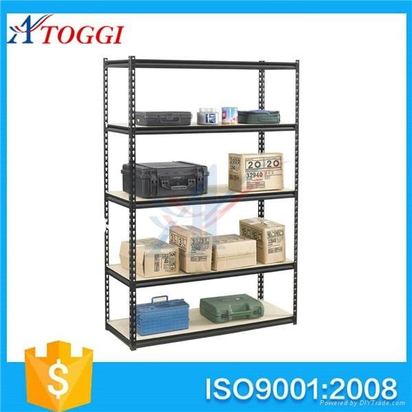 foldable angle iron rack shelving for display 4
