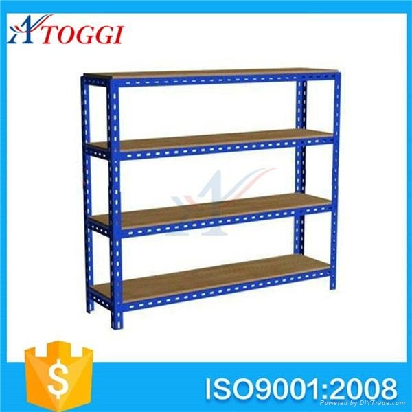 foldable angle iron rack shelving for display 5