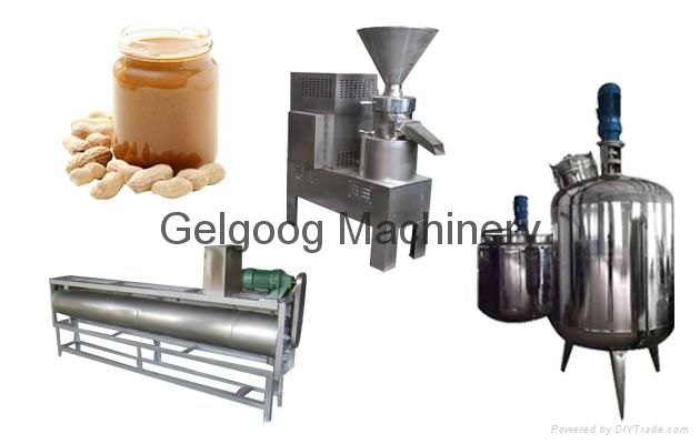 High Quality Peanut Butter Production Line with Multiple Capacity