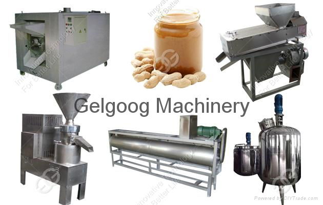 Multiple Capacity Peanut Butter Production Line from China 2