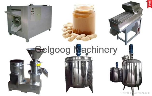 Multiple Capacity Peanut Butter Production Line from China