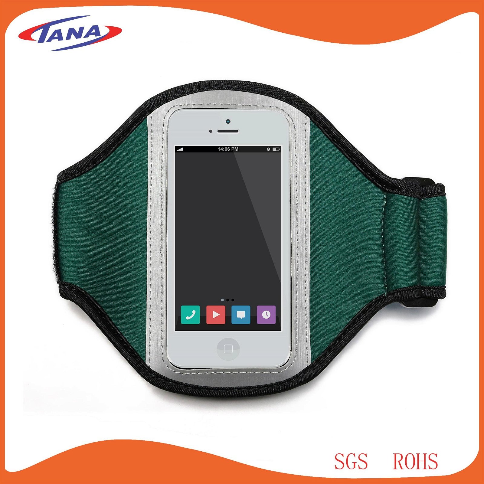 2016 new products sport fitness and exercise armband case for iPhone 6/6 plus