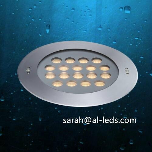 36W 40W 45W High Power LED Underwater Light With 316 Stainless Steel 3