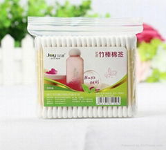 100pcs bamboo stick cotton buds makeup ear cleaning baby care cotton swab Q-tips