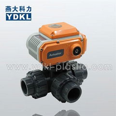 PVC BALL VALVE 3 way type