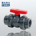 PVC compact true union ball valve 2