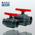 PVC 2 PIECES BALL VALVE 1