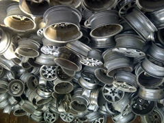  Aluminum wheel scrap