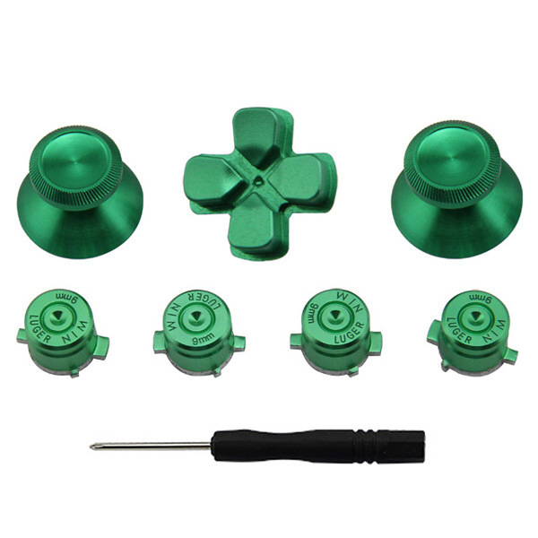 PS4 Controller Metal Button Replacement Parts 7pieces a set with