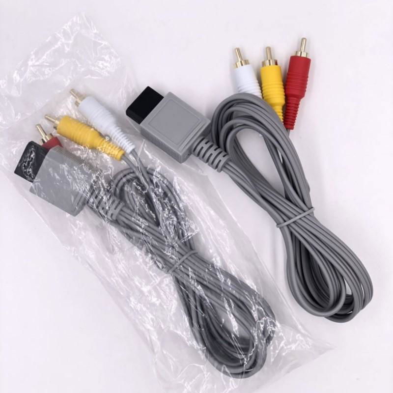 Wii AV Cable for WIii Audio Video Cable for Wii Game Console Accessories 4