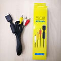 PS2 PS3 AV Cable for PS2 Audio Cable for