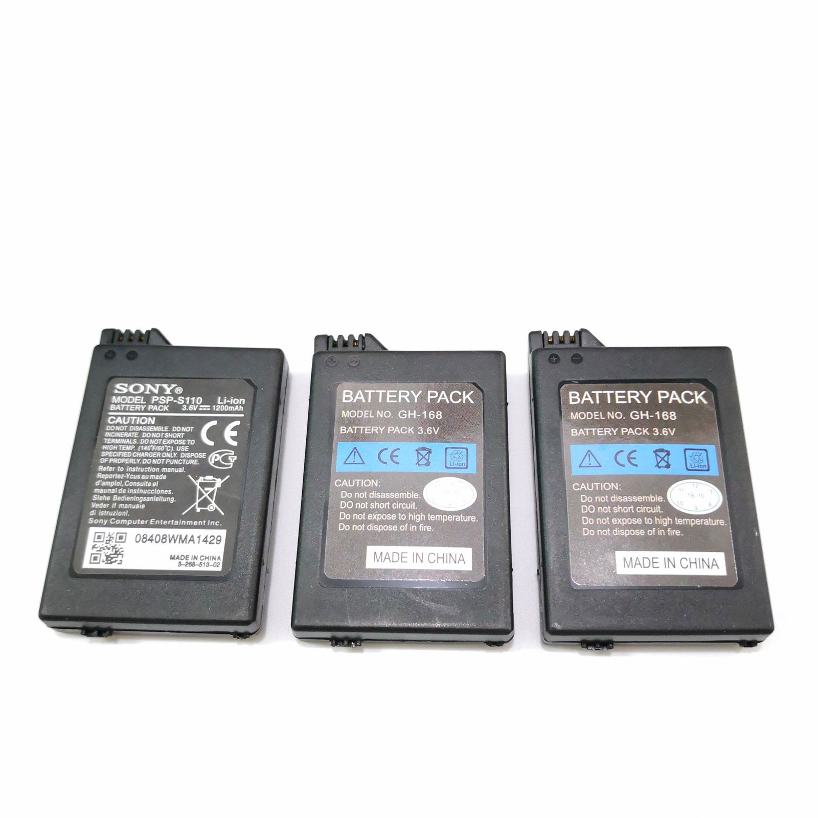 for PSP SLIM Battery Pack PSP2000 Battery PSP3000 Battery Pack High Quality 5