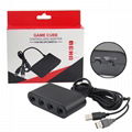 NGC Gamecube Controller Adapter for Nintendo WIIU Nintendo Switch 1