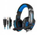 Game Headset PC with Microphone for PS4 Gaming Headphone XBOX Game Headset 2