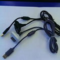 Wholesale XBOX360 Controller USB Power Charging Cable 1