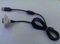 Wholesale XBOX360 Controller USB Power Charging Cable 3