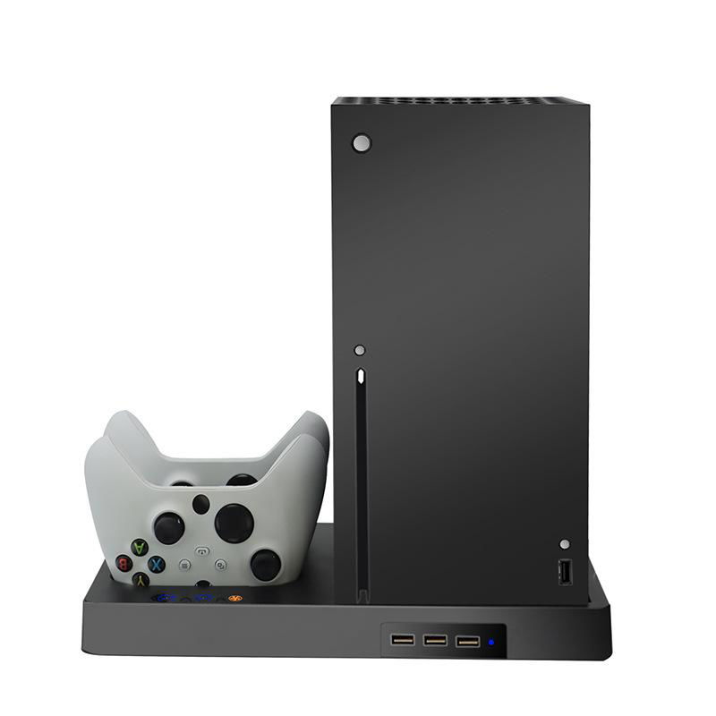 XBOX Series X Multifunctional Vertical Stand Cooling Base Dual Charging Stand 2