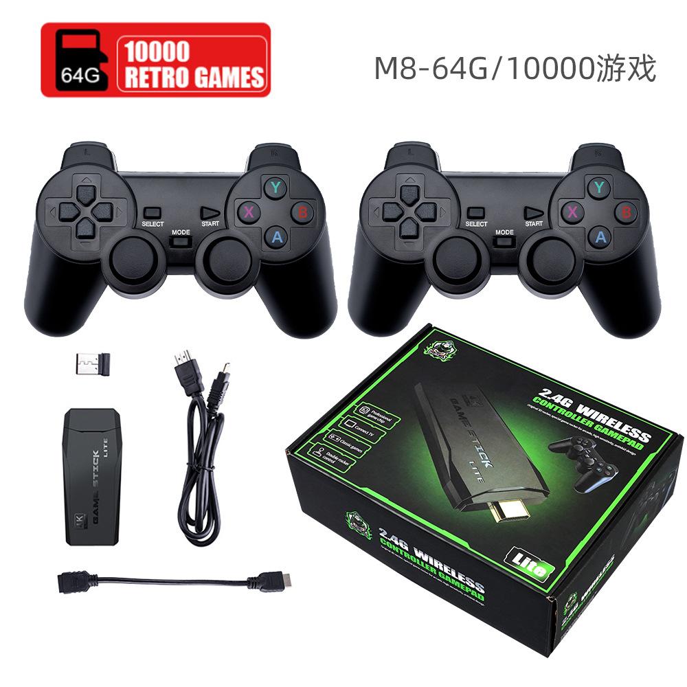 Game Stick 10000 Classic Games 64gb 4k TV Game Box Mini Video Game Console 5