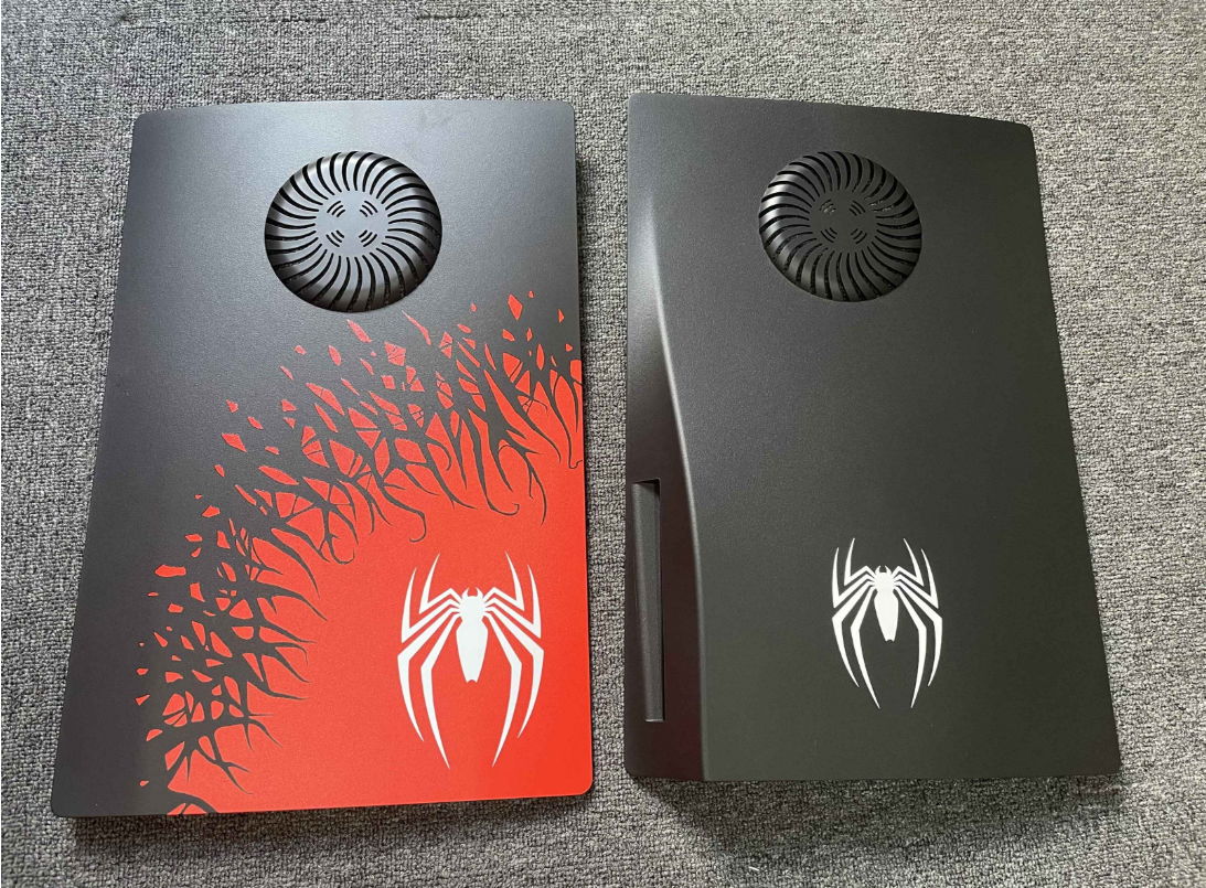 PS5 Game Console Shell Case for PS5 Faceplate Spiderman Replacement Accessories 2