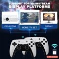 PS5 PRO GameStick Video Game Console 2.4G Double Wireless Controller  3