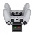 PS4 Charging Dock PS4 Controller Charge Dock Rapid Charge Fast Charging  6