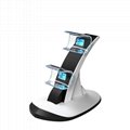 PS5 Wireless Controller Dual Charger Dock with led light Rapid Charge