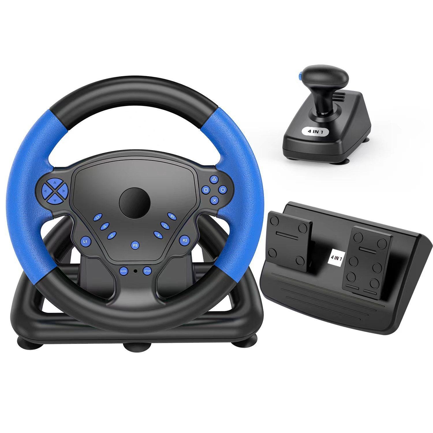 Game Steering Wheel Racing Wheel for PS3 PS4 PC Android Double Vibration 2