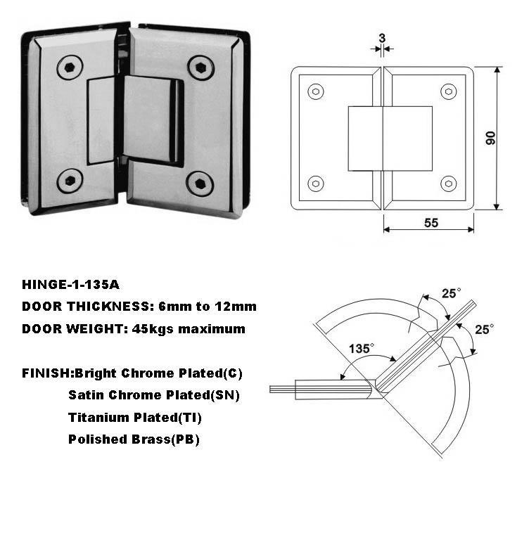 Glass hinge 2