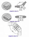 Magnetic seal strip