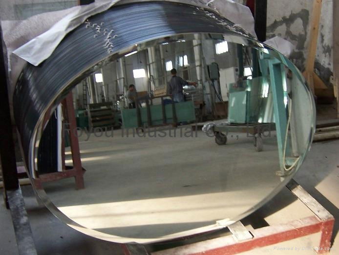 Oval mirror