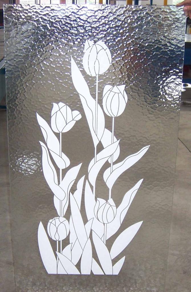 Silkscreen glass