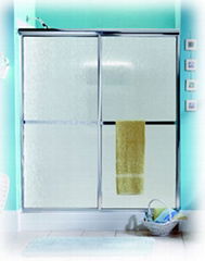 Bypass shower door