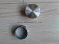 Stainless steel pipe fitting end cap