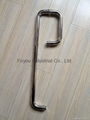 Stainless steel combo handles for glass door 1