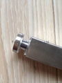 Stainless steel square tube combo handles for glass door